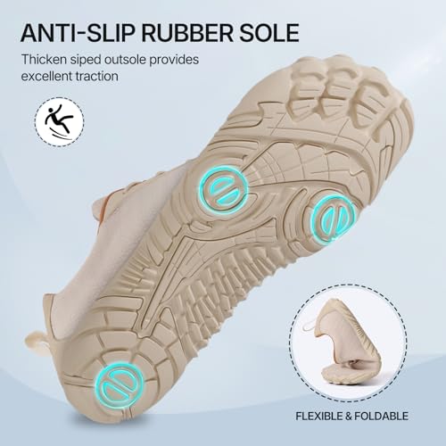 Image of ATHMILE Water Shoes for Men Women Quick Dry Aqua Shoes with Toe Protection
