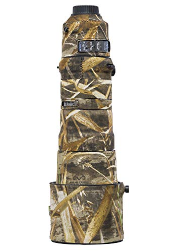 LensCoat Cover Camouflage Neoprene Camera Lens Cover Protection Nikon 180-400mm F/4E AF-S TC1.4 FL ED VR, Realtree Max5 (lcn180400m5)