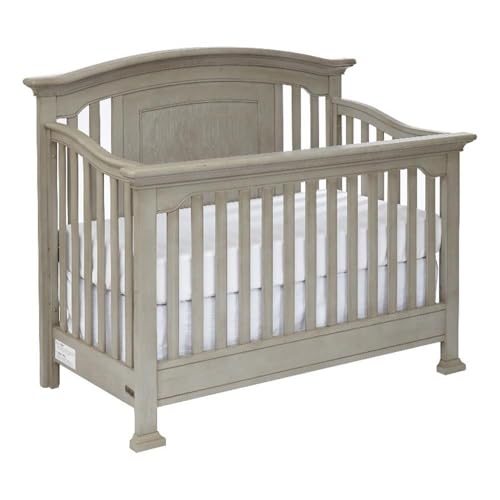 Centennial Medford 4 in 1 Convertible Crib in a Vintage Grey Finish