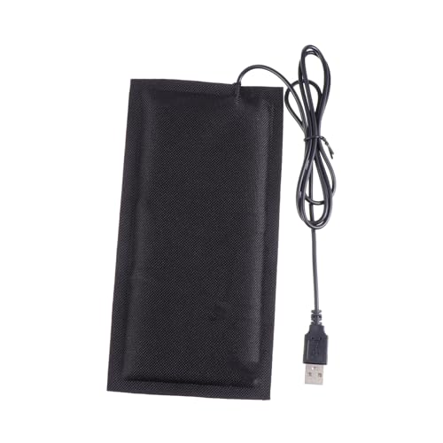 Milisten USB Powered Reptile Heat Mat Flexible Terrarium Heater for Turtle Lizard More Durable Design Low Energy Consumption for Pet Beds and Sofas