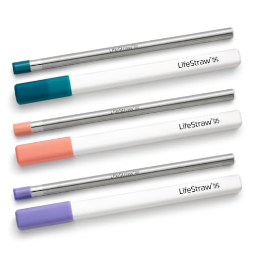 Image of LifeStraw Sip - Reusable Stainless Steel Water Filter Drinking Straw
