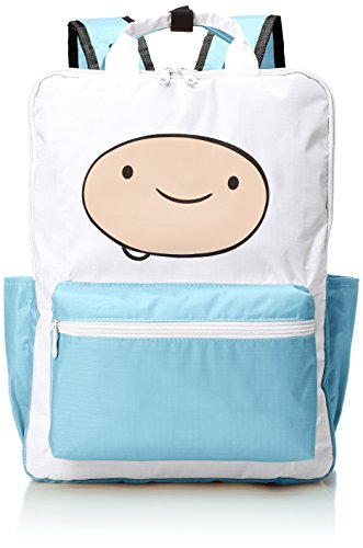 Hapitas AT1. Fin Face Backpack Carry-On Backpack with Various Patterns Handle Included Adventure Time 5.3 gal (20 L) 15.4 inches (39 cm) 1.0 lbs (0.48
