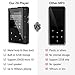 96GB MP3 Player with 90 Hours Long Battery Life,Bluetooth 5.0,Phinistec Z6 Digital Audio Player with Loud Speaker, 2.4'' IPS Portable Music Player,FM Radio,Voice Recorder Support up to 256GB(Black)