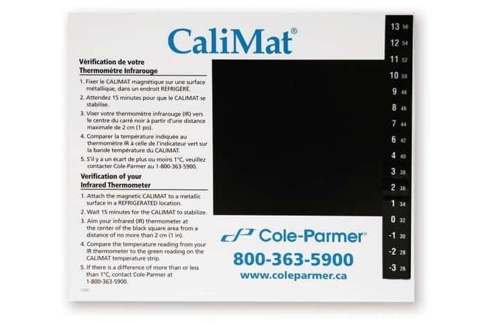 Cole-Parmer Economical Infrared Temperature Calibrator, English/French Version