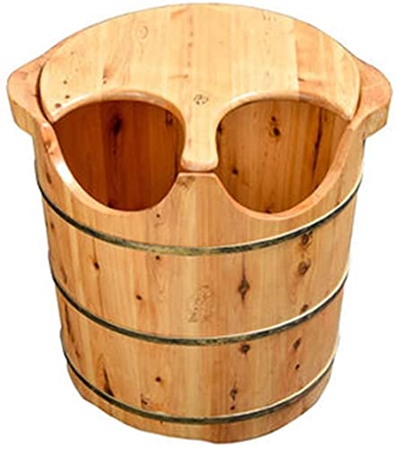 Baño de pies de madera robusto y duradero