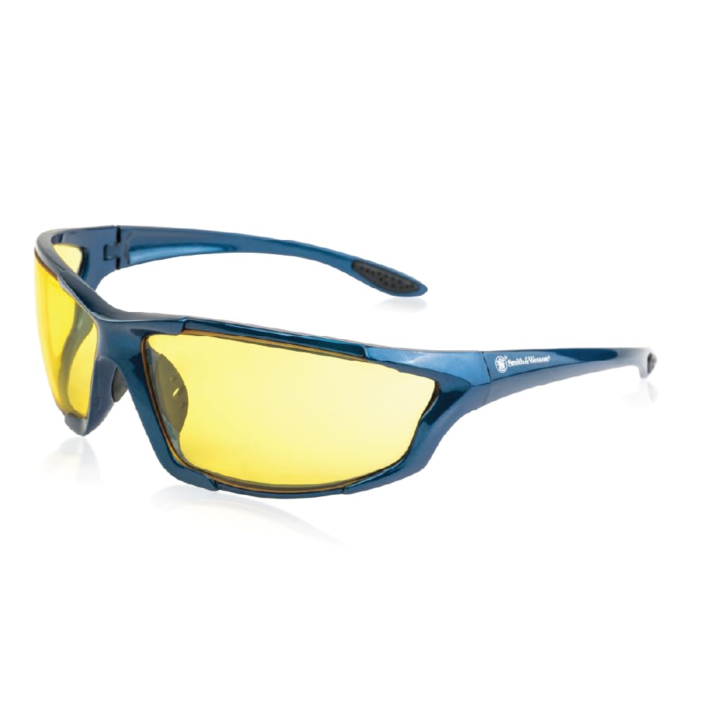 Smith & Wesson Major Full Frame Shooting Glasses with No-Slip Rubber, Impact Resistance and Storage Bag for Shooting, Working and Everyday Use-image-36