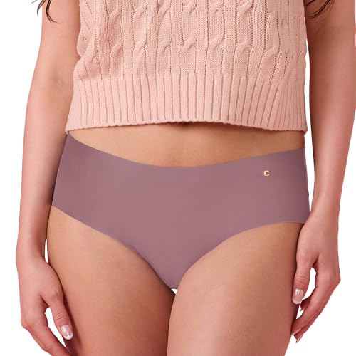 Image of Enamor Innovations Invisi, All Day Comfort, Mid Waist Hipster Panty for Women - No Visible Panty Lines, Sweat Wicking, Free Cut, Full Coverage - PH40