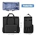 CURMIO Double Layer and Desktop Monitor Carrying Case,Travel Bag for PC Chassis, Monitor, Keyboard, Cable and Mouse, Bag Only, Black