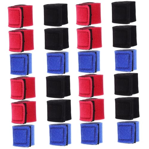 Abaodam 2sets Fishing Pole Carrier Pole Wraps Straps Effortless Carrying for All Anglers 6pcs*2