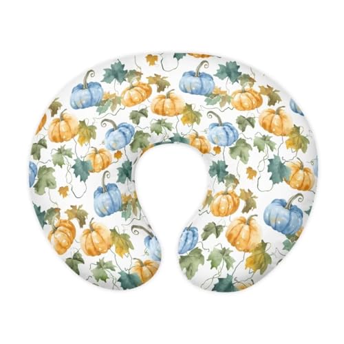 Zanxiantu Thanksgiving Pumpkin Girls Nursing Pillow Covers Comfortable and Breathable Pillow Covers for 0-24 Months Infant Baby Boys Breastfeeding Pillow Slipcover