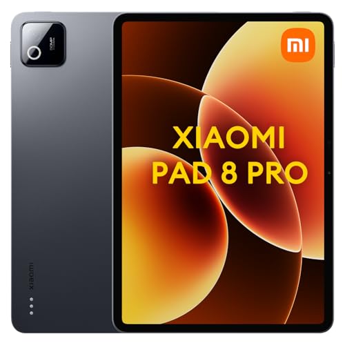 Image of XIAOMI Pad 8 Pro Ai WiFi Version Global (No Calls or Text) 11.2 inches 3.2K 144Hz 9200mAh Bluetooth 5.4 Four Speakers 50 Mp Cam Model 25091RP04G (Gray, 512GB + 12GB)
