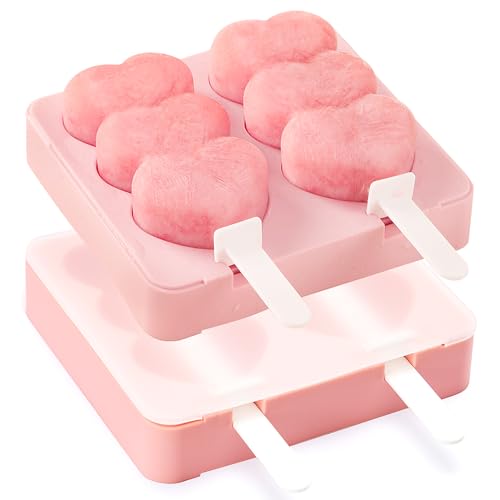Cuisitool Silicone Popsicle Molds, 2-Pack Popsicle Molds With Sticks - Reusable Ice Pop Molds Bpa Free cover