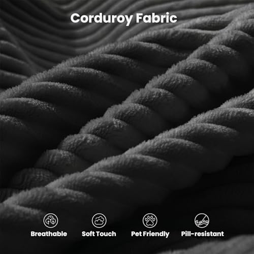 JUIKURY Folding Sofa Bed, Convertible Sleeper Chair with Pilow Foldable Matress, 2 in 1 Pull Out Loveseat Sofa Portable Fold Out Chair Bed Floor Couch Lounge for Living Room (Black, Full) by JUIKURY - Used condition - Image 6