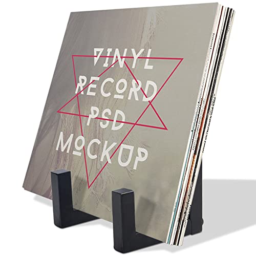 EGMEHOAD Vinyl Record Storage Holder, Black Lp Record...