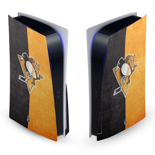 Autocollant De Jeu Peau PS5 Pittsburgh Penguins Vinyle Sony PlayStation 5 Disc Edition Head Case