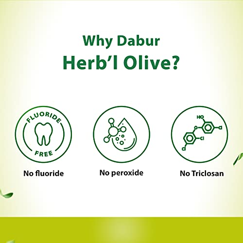 Image of Dabur Red Paste 300g & Dabur Herb'l Olive Enamel Care Toothpaste 150g (Pack of 2) | Supersaver Combo Pack