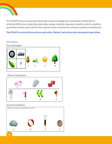 Createspace Classics Gateway Gifted Resources Gifted And Talented Cogat Test Prep Grade 2: Gifted Test Prep Book For The Cogat Level 8; Workbook For Children In Grade 2 thumb #10