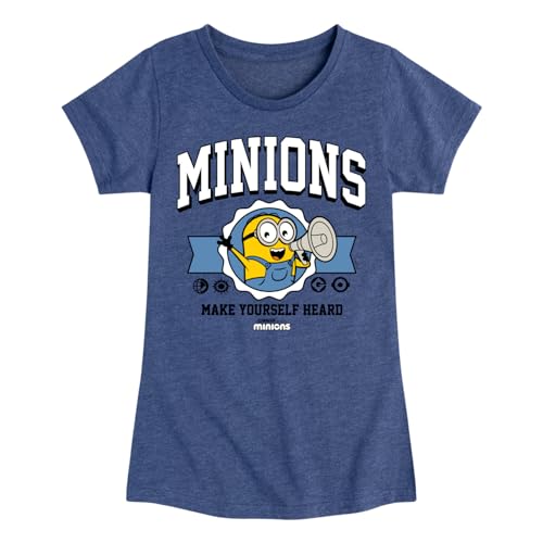 Despicable Me Minions - Make Yourself Heard - Toddler & Youth Girls Short Sleeve T-Shirt