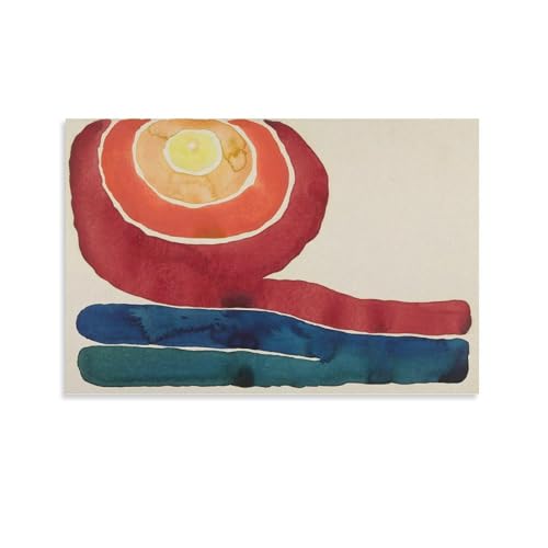 Poster Étoile du Soir III Georgia O'Keeffe décoration murale tableau toile 40x60