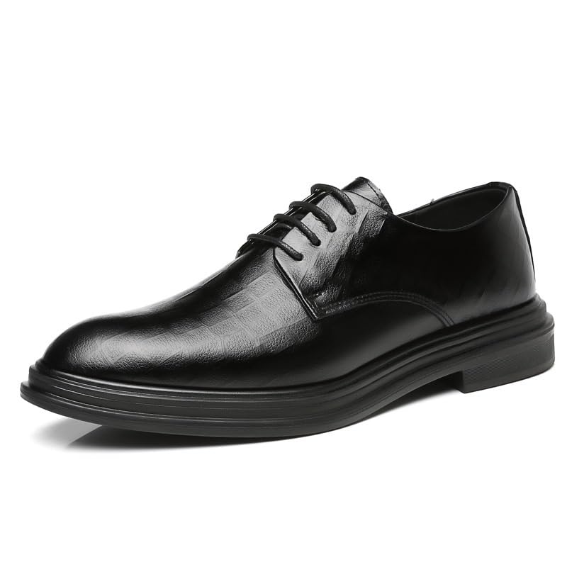 Men's Patent Leather Lace Up Dress Shoes Fashion Comfort Luxury Oxford Shoes Wedding Business Work Office Outdoor Party Casual Shoes Formal Tuxedo Shoes(7)