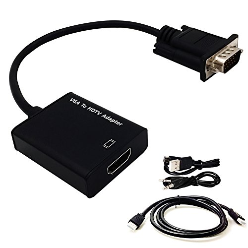 Singpet VGA to HDMIϊ o͑Ή rfIvWFN^[ fBXvC ϊA_v^[ 1080PΉ