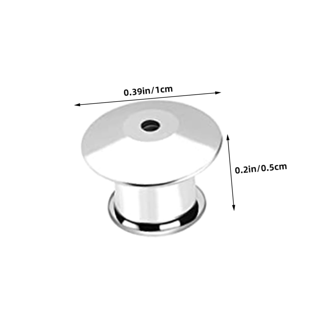 3 Sets Anti-Explosions-Schnalle, Anstecknadel, Stopper, lustige Nadeln, Anstecknadel, Anstecknadel, magnetische Stecknadel, Verschlüsse, rückseitige Verriegelung, blanko, Silber, 60 Stück x 3
