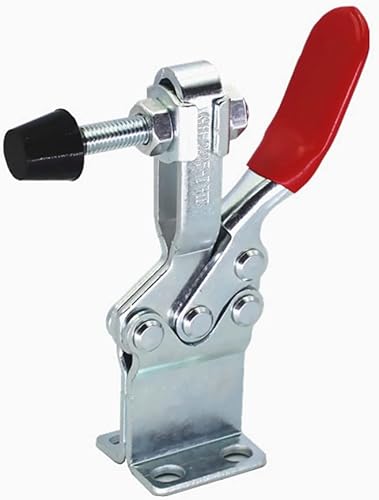 Miniatura 10 de 4 abrazaderas de palanca GH-225-D de 550 libras551.2 lbs, capacidad de sujeción, resistente, resistente, abrazadera de palanca, herramienta de mano