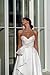 KISKEZ A Line Satin Long Wedding Dress for Bride, V Neck Formal Evening Gown Prom Party Dress for Women with Slit Silver