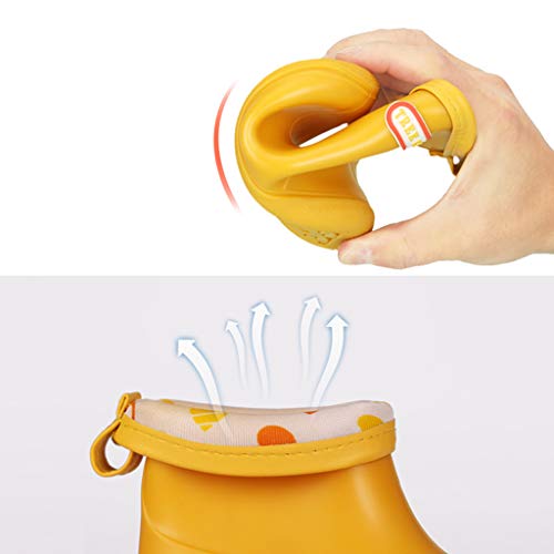 Sayyea A200920YY02619V Toddler Rain Boots Baby Rain Boots Short Rain Boots thumb #4