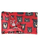 Lazy One Soft Microfleece Travel Blanket, Lightweight Blankets for Adults and Kids, Plush Throw Blankets, 40x50 Inches