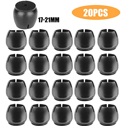 20 Pezzi Sedia Gamba Tappi Piedi Pastiglie, Tappi