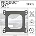 2PCS Open Carburetor Gaske Compatible with Carter Edelbrock Holley 4150 4160 Replacement Carburetor,Professional Gaske Carburetor Kit Car Accessories for Intake Manifold,Spacer Plate