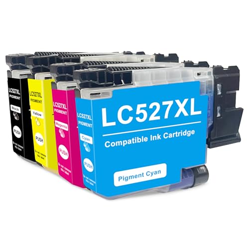 Cartouches LC527XL encre parfaite pour télétravail sur MFCJ4350DW