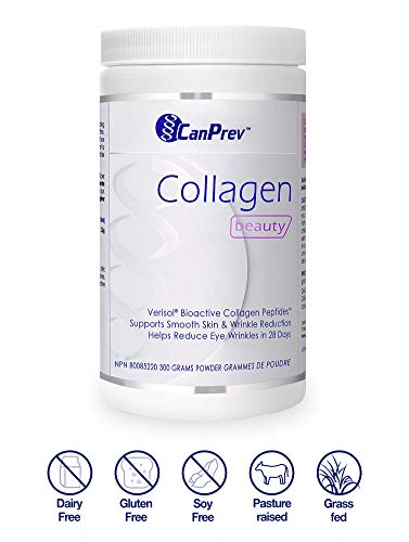 CanPrev Collagen Beauty Powder 300g 120-Servings - Verisol Bioactive Collagen Peptides - Promotes Radiant Skin, Enhances Elasticity, Supports Hair, Skin & Nails, Convenient & Flavorless for Smoothies - Image 3