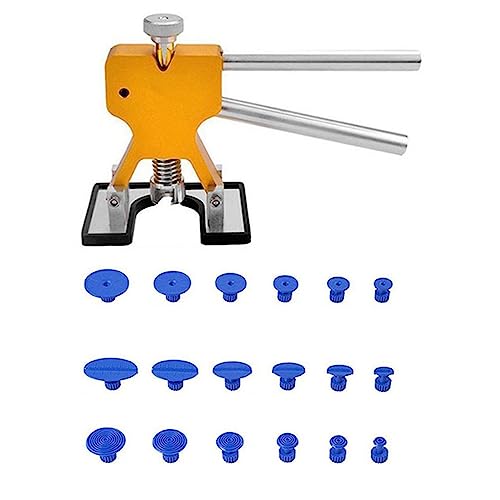 Image of 19Pcs Car Dent Puller Kit Premium Sturdy Car Dent Remover for Car Dents