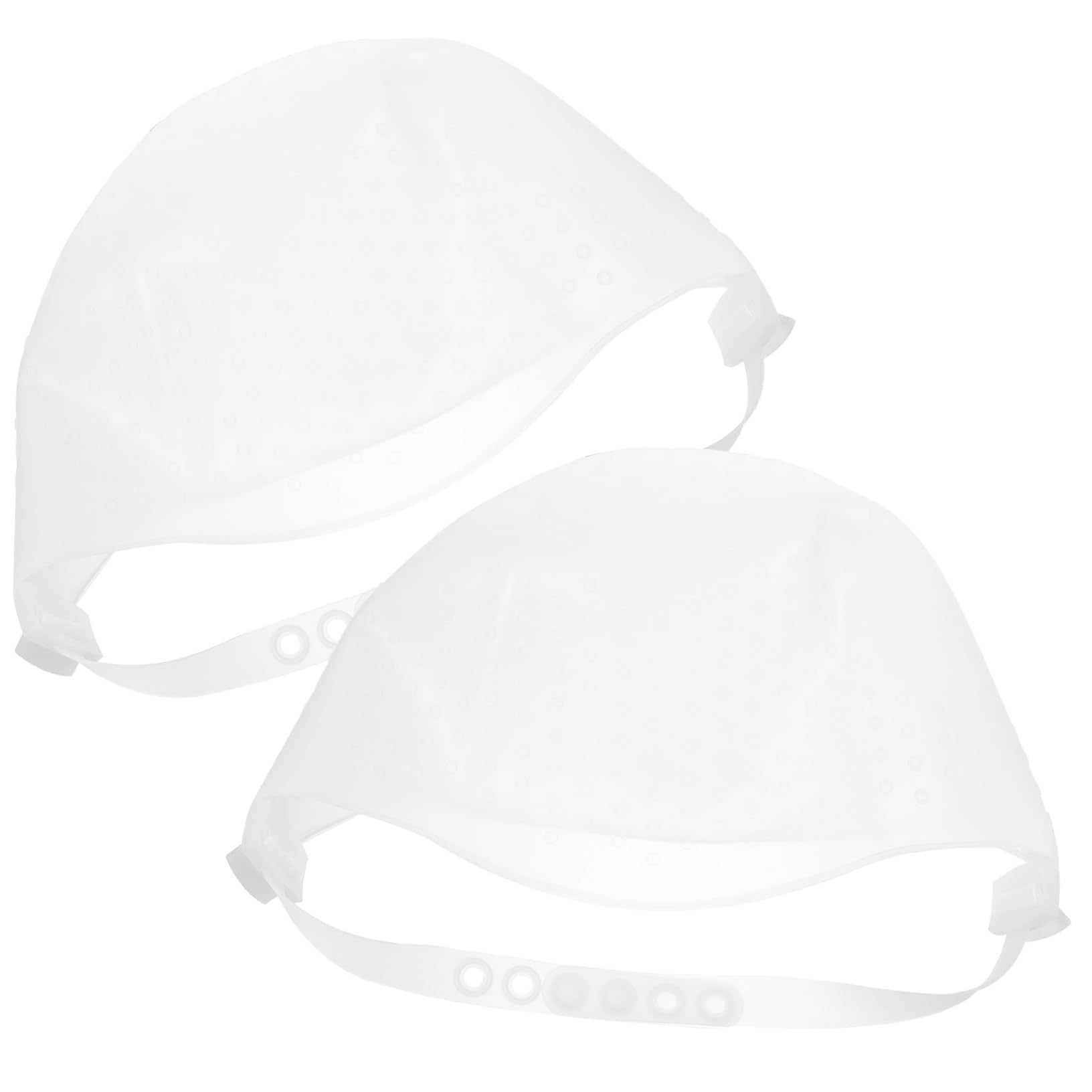 2 Gorros de Silicona para Teñir el Cabello y Mechas Rosa
