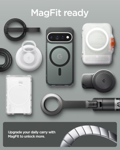 Image of Spigen Ultra Hybrid MagFit for Google Pixel 11 Pro Case, Frost Black