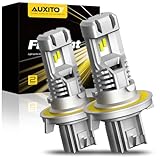 AUXITO H13/9008 light Bulbs, 600% Brightness, 6500K Cool White, Plug and Play Fog Light Halogen Replacement, Pack of 2