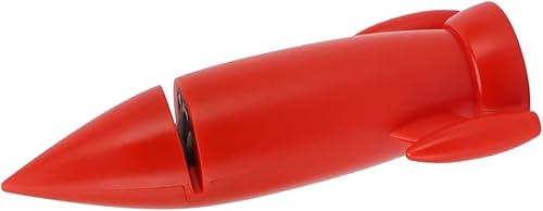 Miniatura 1 de Knife Sharpener, Ergonomic Handle Manual Knife Sharpener General Sharpening Fast and Efficient Simple to Store for Restaurant (Red)