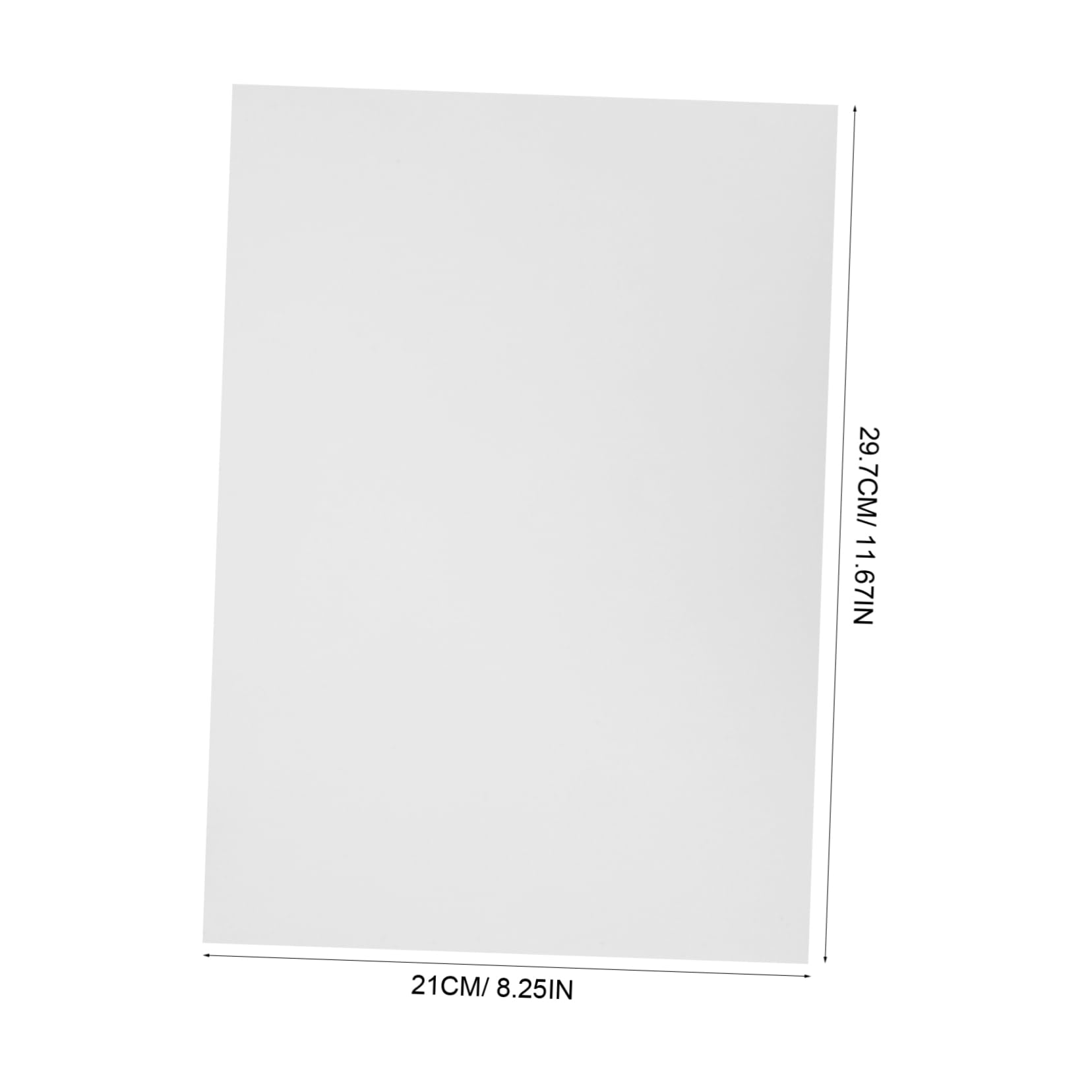ARTIBETTER 100 Fogli Carta Stampabile Carta Matte per Etichette Forte Adesione su Entrambi Lati Materiali Sostenibili Etichette per Progetti Etichettatura Professionale e Te