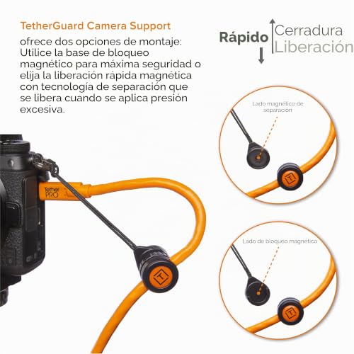 Kit de soporte de cable Tether Tools para cámara y ordenador en estudio 6