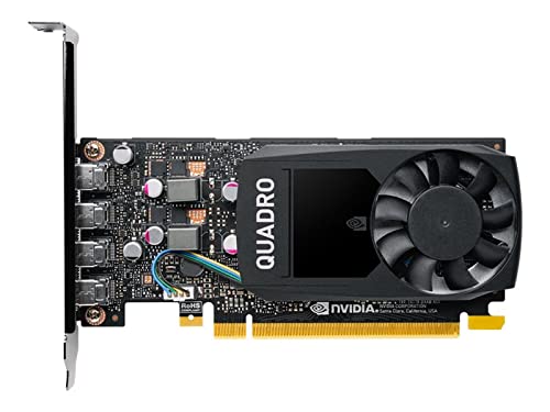 PNY VCQP1000V2 SB carte graphique NVIDIA Quadro P1000 V2 4 Go GDDR5 Neuf - vue 5