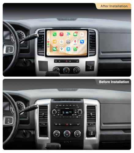 AINAVITO 13.1" 8 Core 6+128GB Car Radio for Dodge Ram 1500/2500/3500 09-12 - image 3