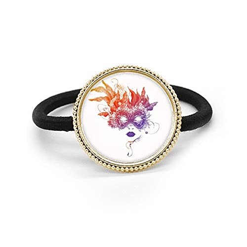 Diadema de metal plateado para el Carnaval de Venecia y fiestas temáticas