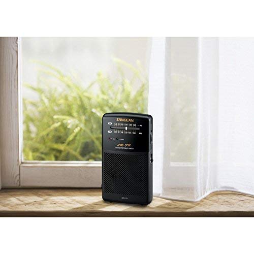 Image secondaire de Sangean SR-35 Radio Portable compacte avec Haut Parleur intégré Noir