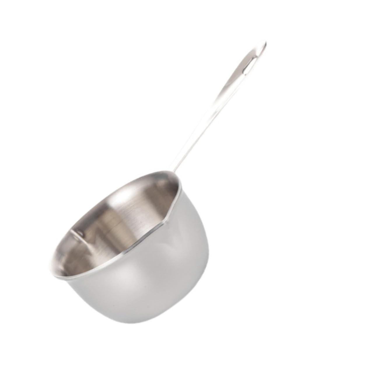 MOLUCKFU Chocolate Melting Pot for Cheese and Butter Stainless Steel Melting Bowl Compact Design for Easy Storage for Candle Making and Baking