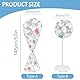 2 Stück Fan Dust Cover, Round Fan Dust Cover, Washable, Round Protective Cover for Electric Fans, Floor Fan Cover, Waterproof Stand Fan Dustproof Cover