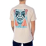 obey shirt logo  Obey Deco Icon Face T-Shirt Herren Cream M