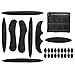 Mllepjdh 27Pcs Helmet Padding Foam Kit Bicycle Helmet Replacement Pads Helmet Foam Pads Set for Motorcycle Cycling Helmet Cushion Pad Helmet Foam Pads Helmet Padding Foam Helmet Pad Replacement