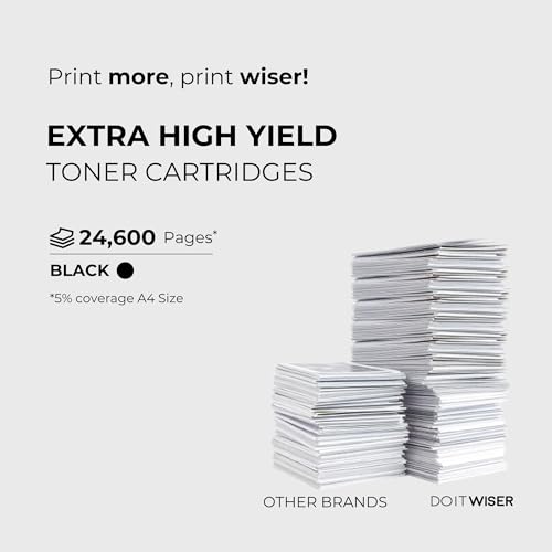 Cartucho de toner compatível Do it Wiser para substituição Xerox VersaLink B405 B400 B400DN B400N B4